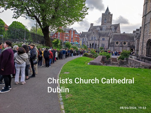 Church Goers in Dublin