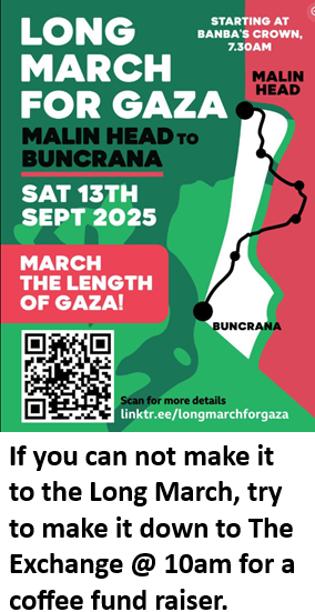 Saturday 13th - Malin to Buncrana